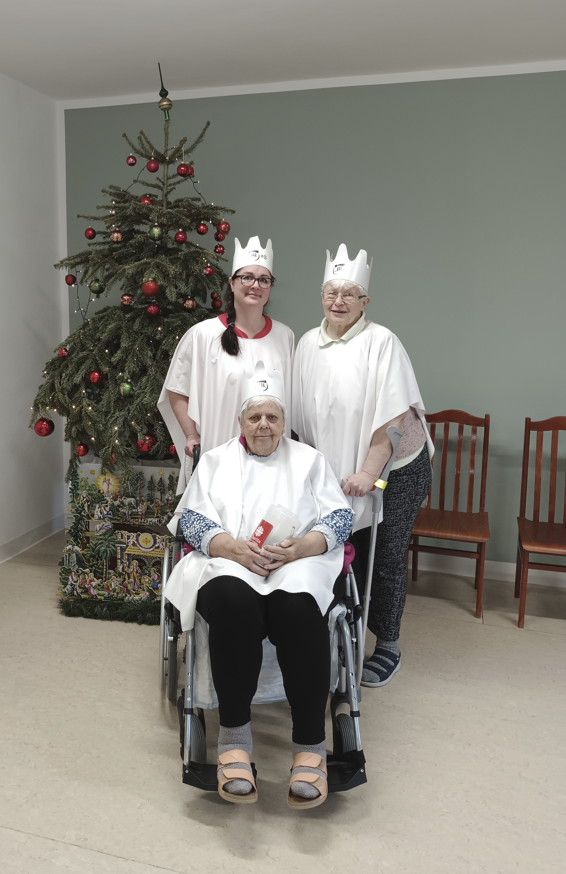 Tříkrálová návštěva v domově sv. Kateřiny a zázemí SCO